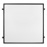 Светильник светодиодный ЭРА SPO-14-38-6K-BL 38W 6500K 3600Lm IP40 матовый черный грильято 588x588x29