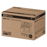 Рубильник TDM ВНК-33-1 3П 63А с установленной фронтальной ручкой управления (выключатель нагрузки)