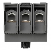 Рубильник TDM ВНК-33-1 3П 80А с установленной фронтальной ручкой управления (выключатель нагрузки)