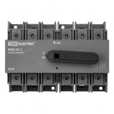 Рубильник TDM ВНК-33-1 3П 63А реверсивный с установленной фронтальной ручкой управления (выключатель нагрузки)