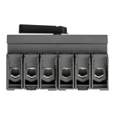 Рубильник TDM ВНК-33-1 3П 100А реверсивный с установленной фронтальной ручкой управления (выключатель нагрузки)