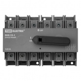 Рубильник TDM ВНК-33-1 3П 125А реверсивный с установленной фронтальной ручкой управления (выключатель нагрузки)