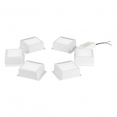 Светильник светодиодный ЭРА SPO-646-3-5K-W6 36W 5000K 3420Lm белый грильято 89x89 комплект 6 кубиков