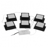 Светильник светодиодный ЭРА SPO-646-3-4K-B6 36W 4000K 3420Lm черный грильято 89x89 комп. 6 кубиков