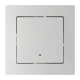 Умный одноклавишный выключатель AtlasDesign Sber & Systeme Electric 10А Zigbee L+N, белый