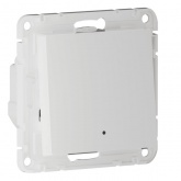 Умный одноклавишный выключатель AtlasDesign Sber & Systeme Electric 10А Zigbee L+N, белый