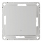 Умный одноклавишный выключатель AtlasDesign Sber & Systeme Electric 10А Zigbee L+N, белый