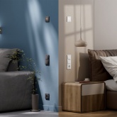 Умный двухклавишный выключатель AtlasDesign Sber & Systeme Electric 10А Zigbee L+N, белый