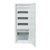 Встраиваемый комбинированный щит EKF Nova 3DIN+1МП 5 габарит IP41 белая перфорированная дверь