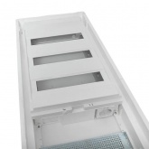 Встраиваемый комбинированный щит EKF Nova 3DIN+1МП 5 габарит IP41 белая перфорированная дверь