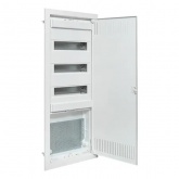 Встраиваемый комбинированный щит EKF Nova 3DIN+1МП 5 габарит IP41 белая перфорированная дверь