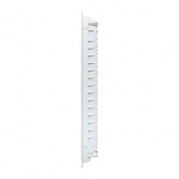 Встраиваемый комбинированный щит EKF Nova 3DIN+1МП 5 габарит IP41 белая перфорированная дверь