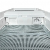 Встраиваемый комбинированный щит EKF Nova 3DIN+1МП 5 габарит IP41 белая перфорированная дверь