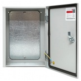 Щит с монтажной панелью EKF PROxima ЩМПг 400х300х220мм с кабельным фланцем IP65