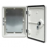 Щит навесной антивандальный ЩМП EKF 300х250х170мм с монтажной пластиной УХЛ1 IK10 IP65 (электрический шкаф)