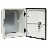 Щит навесной антивандальный ЩМП EKF 300х250х170мм с монтажной пластиной УХЛ1 IK10 IP65 (электрический шкаф)