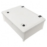 Щит навесной антивандальный ЩМП EKF 500х350х170мм с монтажной пластиной УХЛ1 IK10 IP65 (электрический шкаф)