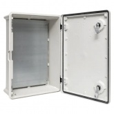 Щит навесной антивандальный ЩМП EKF 500х350х170мм с монтажной пластиной УХЛ1 IK10 IP65 (электрический шкаф)