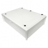 Щит навесной антивандальный ЩМП EKF 800х600х220мм с монтажной пластиной УХЛ1 IK10 IP65 (электрический шкаф)