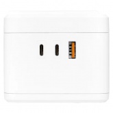 Удлинитель EKF Куб, 2х2Р+Е шторки, 3USB 3А быстрая зарядка подставка ночник, кабель 1,3м 1мм2 PROxim