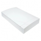 Щит навесной комбинированный EKF Unix (2х18м+1 монтажная плата) 4 габарит белая дверь IP41 (электрический шкаф)