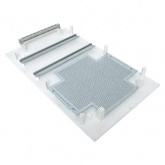 Щит навесной комбинированный EKF Unix (2х18м+1 монтажная плата) 4 габарит белая дверь IP41 (электрический шкаф)