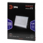 Прожектор светодиодный ЭРА PRO LPR-063-0-65K-200 200W 6500K 20000Lm IP65 черный корпус алюминий