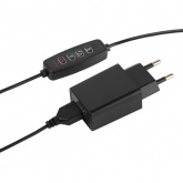 Светильник для растений на прищепке ЭРА FITO-40W-АLED-RB красно-синего спектра 40 Вт чёрный