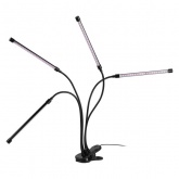 Светильник для растений на прищепке ЭРА FITO-40W-АLED-RB красно-синего спектра 40 Вт чёрный