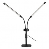 Настольный светильник для растений ЭРА FITO-20W-АLED-Ra-USB полного спектра 20 Вт черный