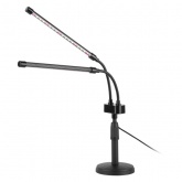 Настольный светильник для растений ЭРА FITO-20W-АLED-Ra-USB полного спектра 20 Вт черный