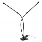 Светильник для растений на прищепке ЭРА FITO-20W-АLED-RB красно-синего спектра 20 Вт чёрный