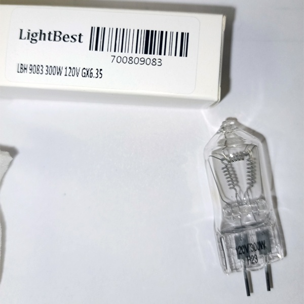 Галогенная лампа одноцокольная, на напряжние 120 В, мощностью 300 Вт