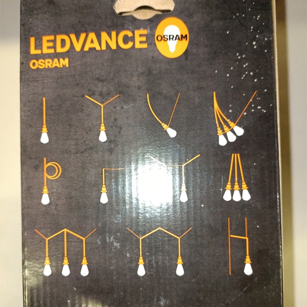 Подвес / светильник для внутреннего освещения в винтажном стиле Е27 Osram Vintage 1906 PenduLum PRO Gold