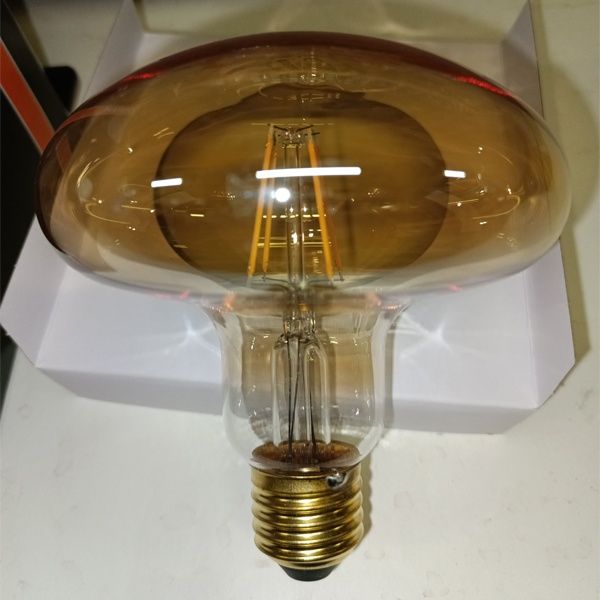 Светодиодная винтажная лампа Осрам Гриб Vintage 1906, мощностью 4,5 Ватта, теплый свет, с цоколем E27