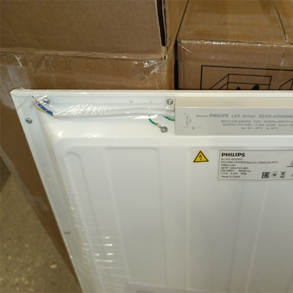 Встраиваемый потолочный светильник светодиодный квадратный 595*595 для потолка армстронг 600*600