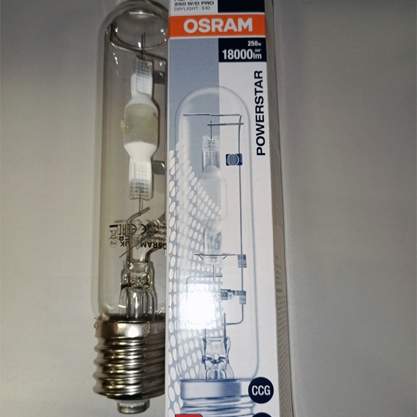 Лампа металлогалогенная Osram HQI-T 250W/D POWERSTAR E40 (4008321677846)