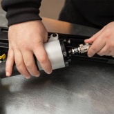 Пневмопистолет гвоздезабивной Kranz (нейлер) N90/D21, наклон 21 градус