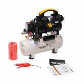 Компрессор воздушный Kranz безмасляный KR-850/10, 850Вт, 140 л/мин, 10л