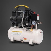 Компрессор воздушный Kranz безмасляный KR-850/10, 850Вт, 140 л/мин, 10л