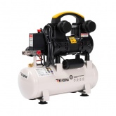 Компрессор воздушный Kranz безмасляный KR-850/10, 850Вт, 140 л/мин, 10л