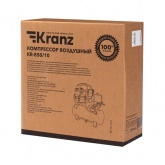 Компрессор воздушный Kranz безмасляный KR-850/10, 850Вт, 140 л/мин, 10л