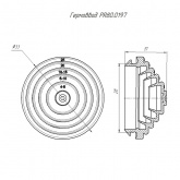Гермоввод Промрукав д25 белый [10шт/упаковка]