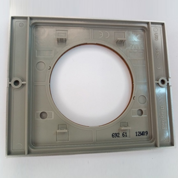 Рамка (69261) Legrand серии Celiane на 1 пост цвета железа с патиной