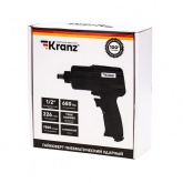 Гайковерт пневматический Kranz 1/2 дюйма, 680 Нм