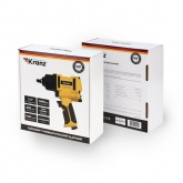 Гайковерт пневматический Kranz 1/2 дюйма, 1490 Нм