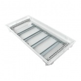 Встраиваемый силовой щит EKF PROxima Nova (4х12) 48 модулей с пластиковой дверью IP41 белый