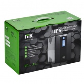Источник бесперебойного питания ITK ELECTRA ET 800ВА/480Вт с АКБ 1х9Ач USB Schuko