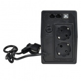 Источник бесперебойного питания ITK ELECTRA ET 800ВА/480Вт с АКБ 1х9Ач USB Schuko