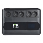 Источник бесперебойного питания ITK ELECTRA LT5 1кВА/0.6кВт LCD с АКБ 1х9Ач